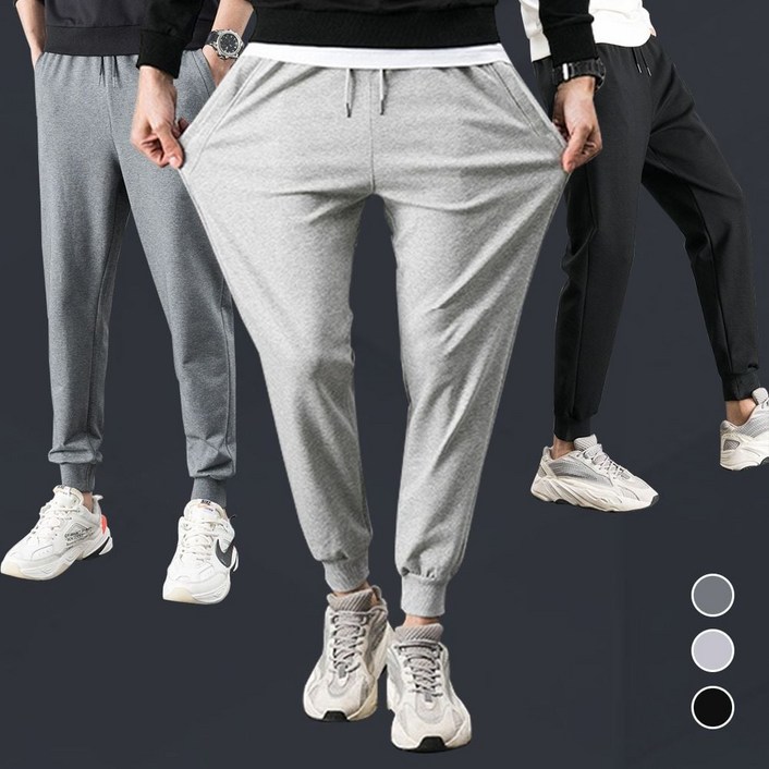 여름 시골패션바지 조거롱팬츠 코디쉬운 시골패션 바지 팬츠 남성긴츄리닝 매치편한바지cmcz
