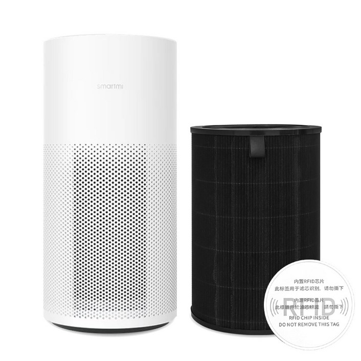 샤오미 스마트미 공기청정기 호환 필터 KQJHQ01ZM RFID칩 포함 Xiaomi SmartMi, 1개, 스마트미 블랙 H13