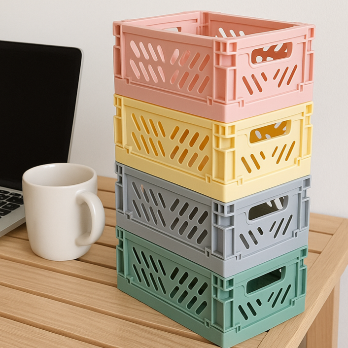 잇츠케이 접이식 폴딩박스 (소/혼합4종), 1개