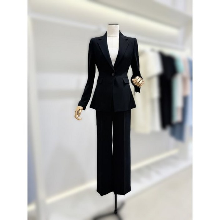 잇미샤 싱글 테일러드 자켓 ITP8BJK510 스트레이트핏 팬츠 ITP8BPT510 셋업 155546