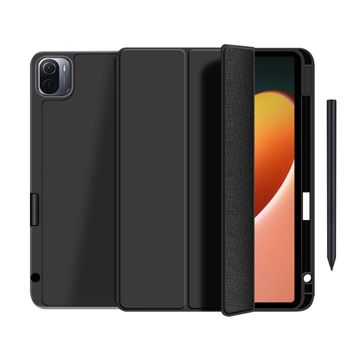 샤오미미패드5 케이스 태블릿 케이스 투명 펜거치 케이스