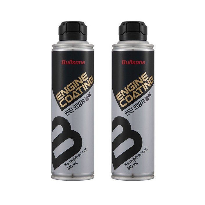 불스원 엔진코팅제 블랙 240ml x 2개