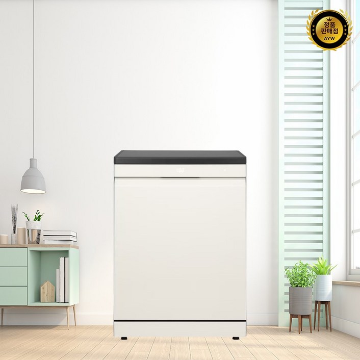 LG 디오스 오브제컬렉션 식기세척기 DFE5BGE 프리스텐딩 14인용 네이처베이지