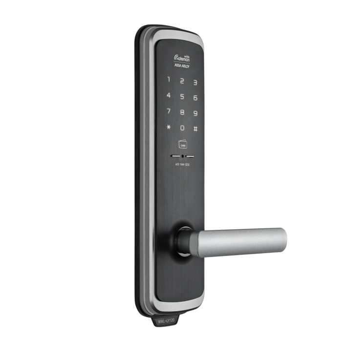 게이트맨 주키 도어락 WWL-LY120 번호+카드키 4개 현관문 디지털도어락