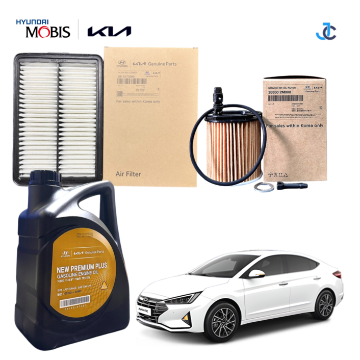 현대 아반떼 AD 순정 엔진오일세트 1대분