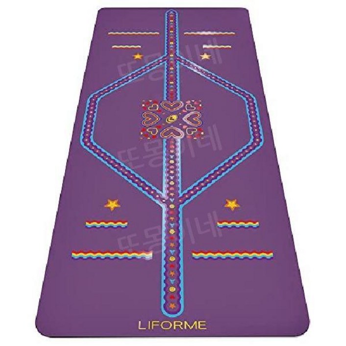 영국 정품 라이폼 천연고무 요가 매트 필라테스 Liforme 홈트매트