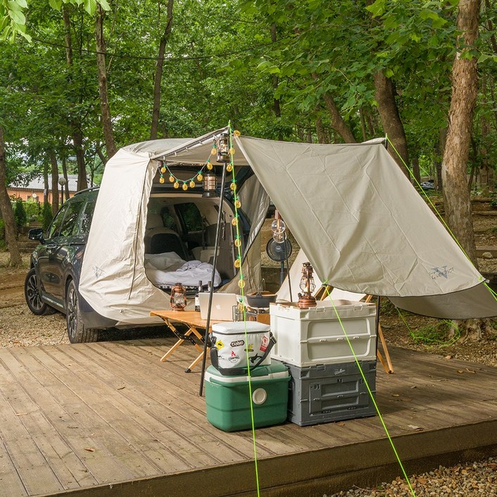 벤딕트 차박 텐트 쉘터 도킹 차량용 V1