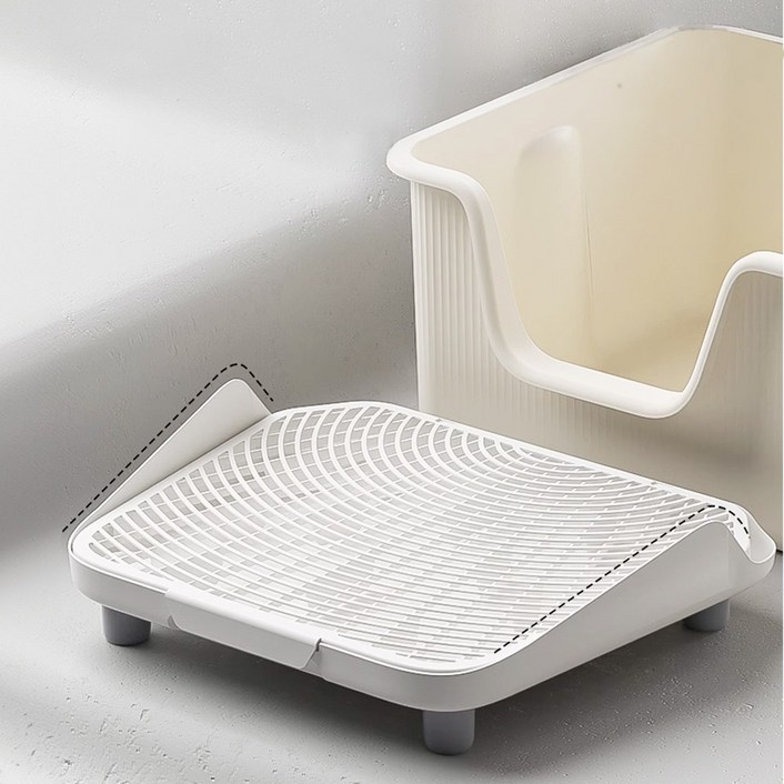 펫쭈 고양이 모래발판 화장실 사막화방지 매트