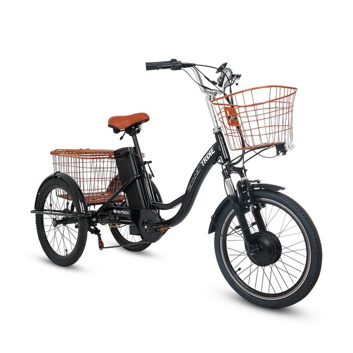 AU테크 스카닉 트라이크 세발 삼륜 전기자전거 48V 10Ah