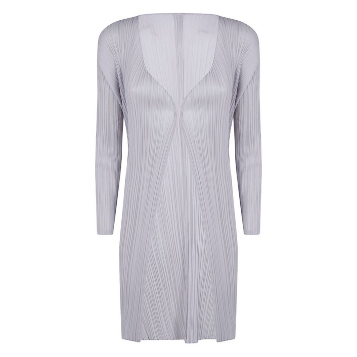 플리츠플리즈이세이미야케 플리츠 코트