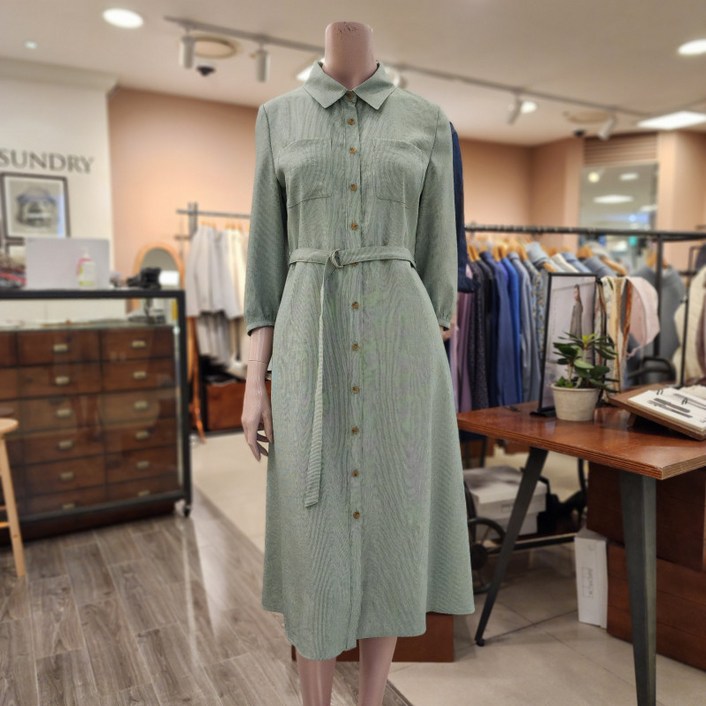 BCBG 올앤선드리  A라티나OP 원피스  A4M3O671   42   GREEN