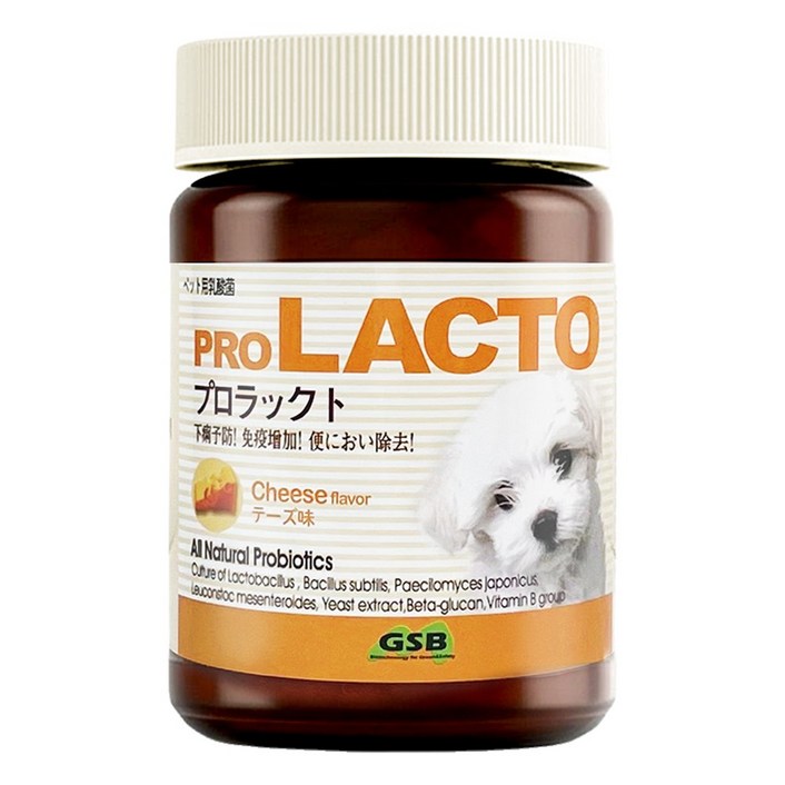 프로락토 치즈 120g 강아지 고양이 장건강 유산균 영양제, 1개