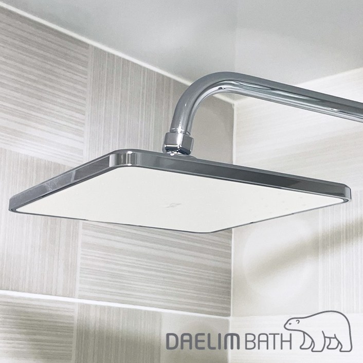 대림바스 국산 4각 해바라기 샤워기 헤드 DL-YS4584