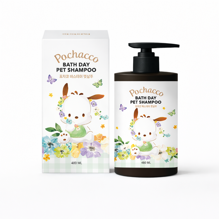 산리오 포차코 바스데이 펫 샴푸