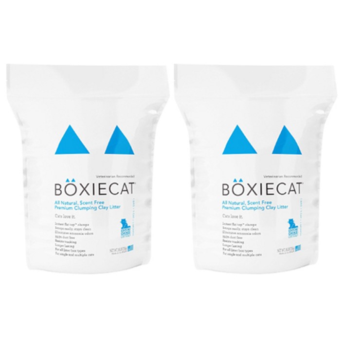 벅시캣 블루 고양이 벤토나이트 화장실 모래 무향 7.26kg 2개 1박스, 7.26kg, 2개, 무향
