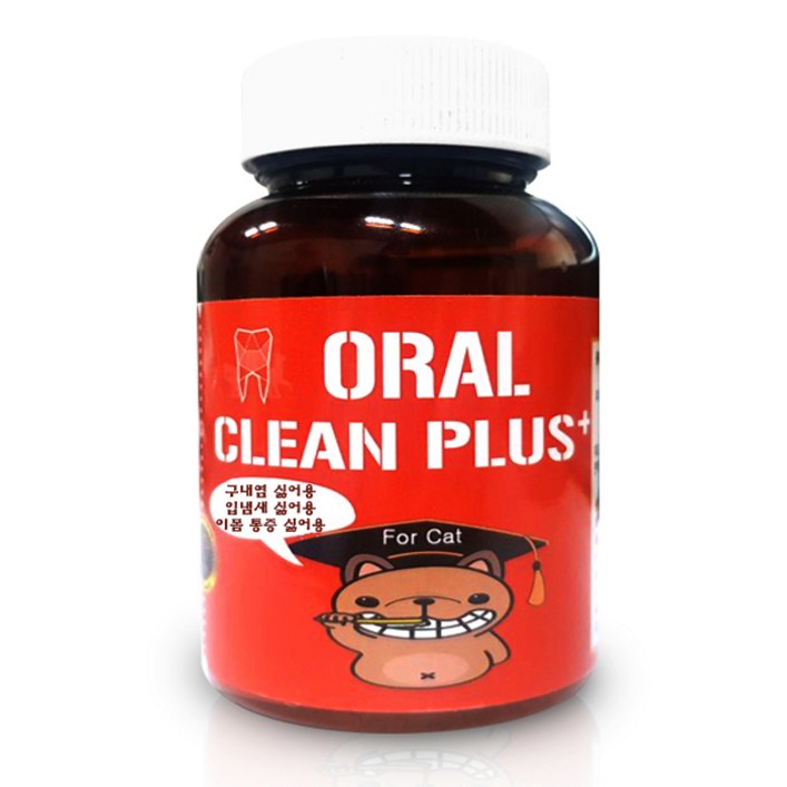 수제명가 반려 동물 캣 오랄 클린 구내염 구강 영양제 50g, 영양제, 1개