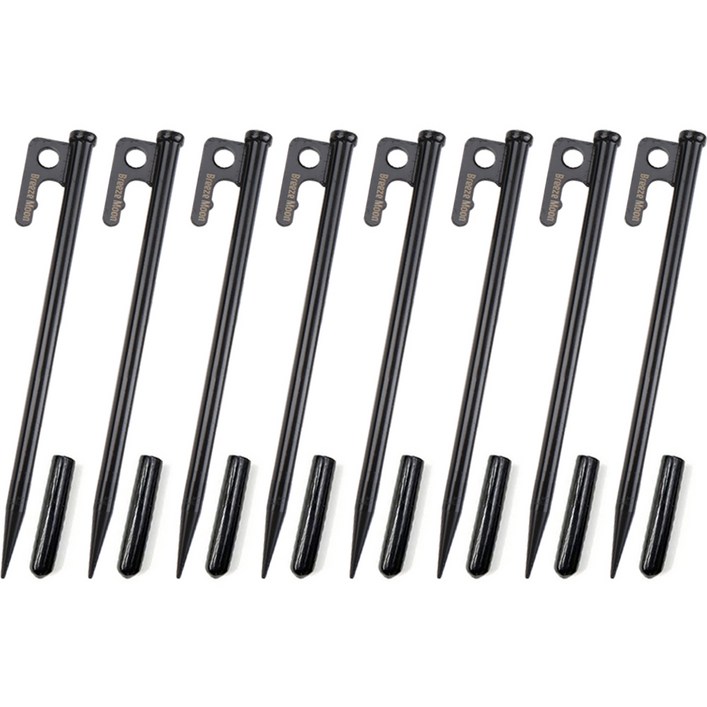 브리즈문 테이퍼링 고강도 단조펙 블랙 S45C 8p  보관용 캡 세트