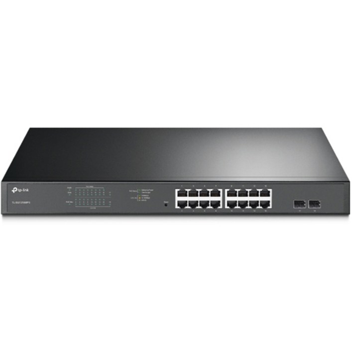 티피링크 16포트 기가비트 Easy Smart PoE SFP 슬롯 허브, TLSG1218MPE, 1개