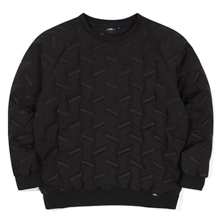 오닐 남성용 그레이엄 핫멜트 덕다운 보온 맨투맨 OMTRM4158199