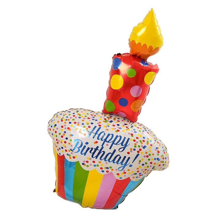 세컨드베스트 생일파티 홈파티 풍선  컬러 케이크