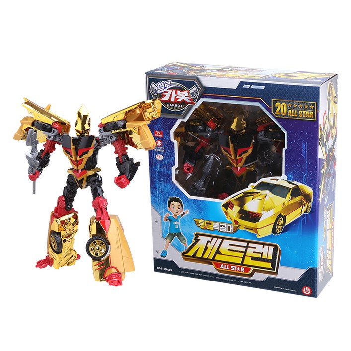 헬로카봇 황금 특공대 제트렌 올스타 로봇장난감