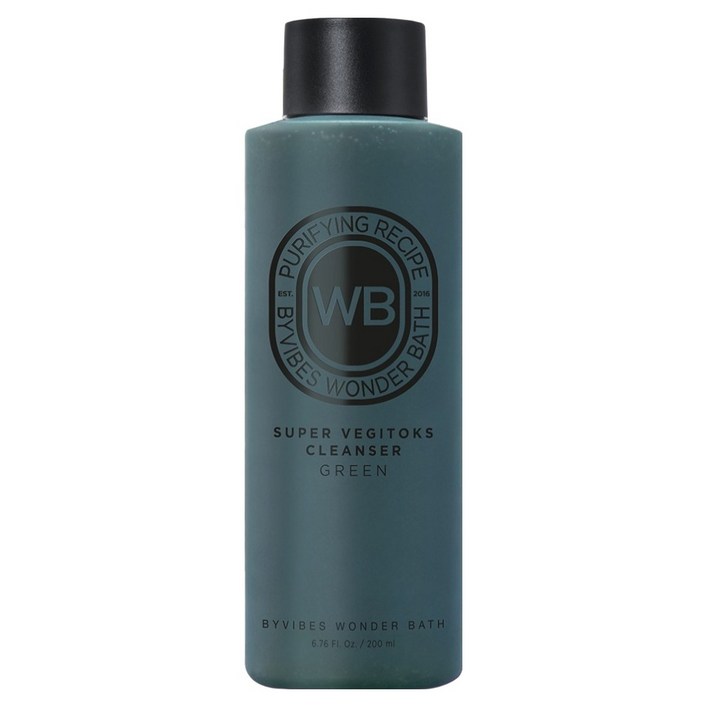 원더바스 리뉴얼 조성아 슈퍼베지톡스 그린 팩클렌저, 200ml, 1개