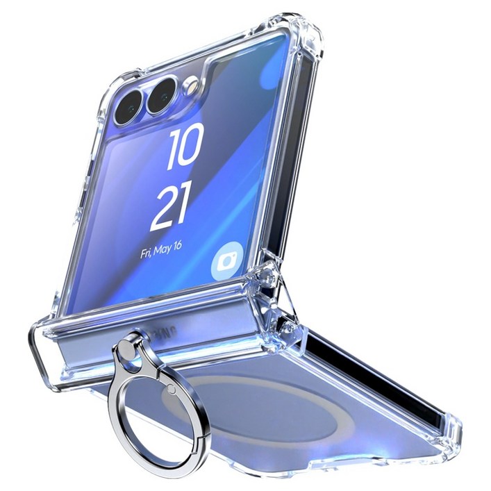 구스페리 맥세이프 with 링 힌지보호 풀커버 휴대폰 케이스