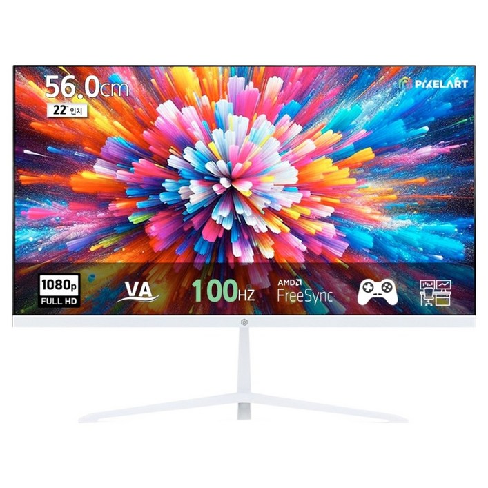 픽셀아트 FHD 100Hz Up 모니터, 56cm, PA2230W일반
