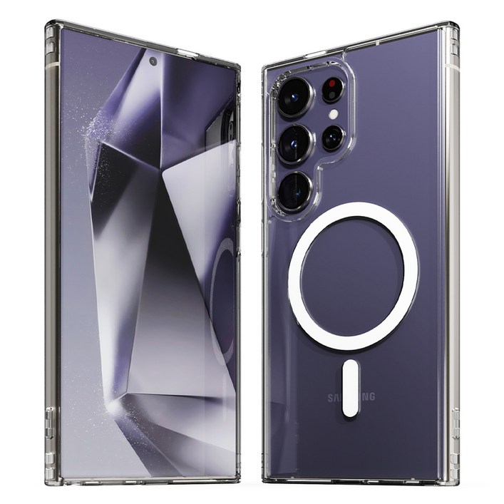 신지모루 아이폰 갤럭시 M-에어클로 Lite 맥세이프 마그네틱 휴대폰 케이스