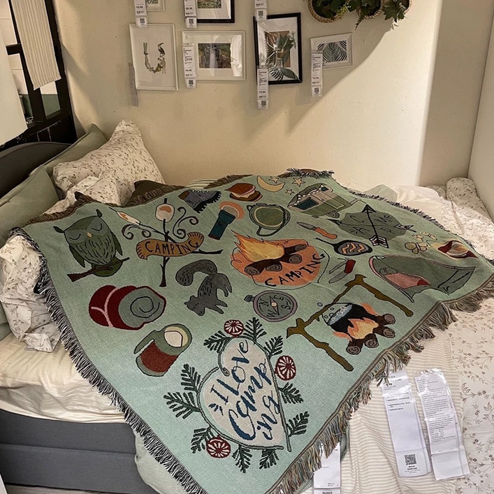 은희마법 북유럽풍 겨울용 태피스트리