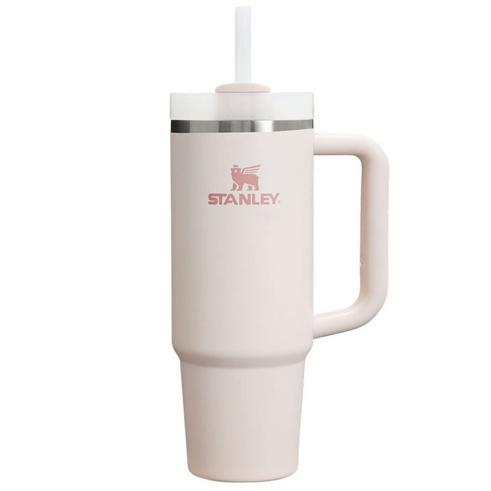스탠리 퀜처 H2.0 플로우 스테이트 텀블러, 로즈쿼츠 2.0, 887ml, 1개