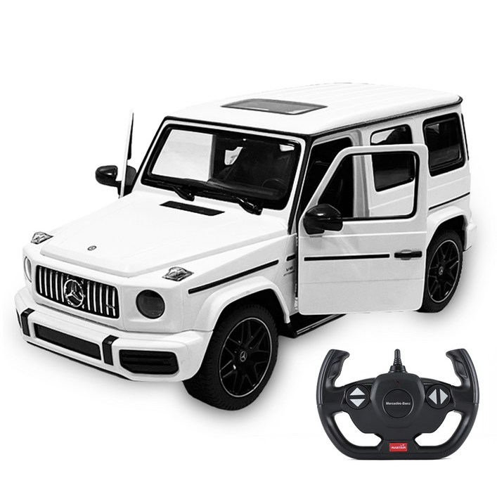 벤츠 지바겐 G63 AA타입 114 RC카, 화이트, 1개