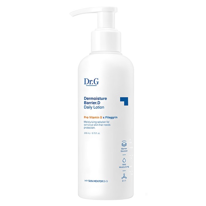 닥터지 더모이스처 배리어 D 로션, 200ml, 1개 닥터지 더모이스처 배리어 D 로션, 200ml, 1개
