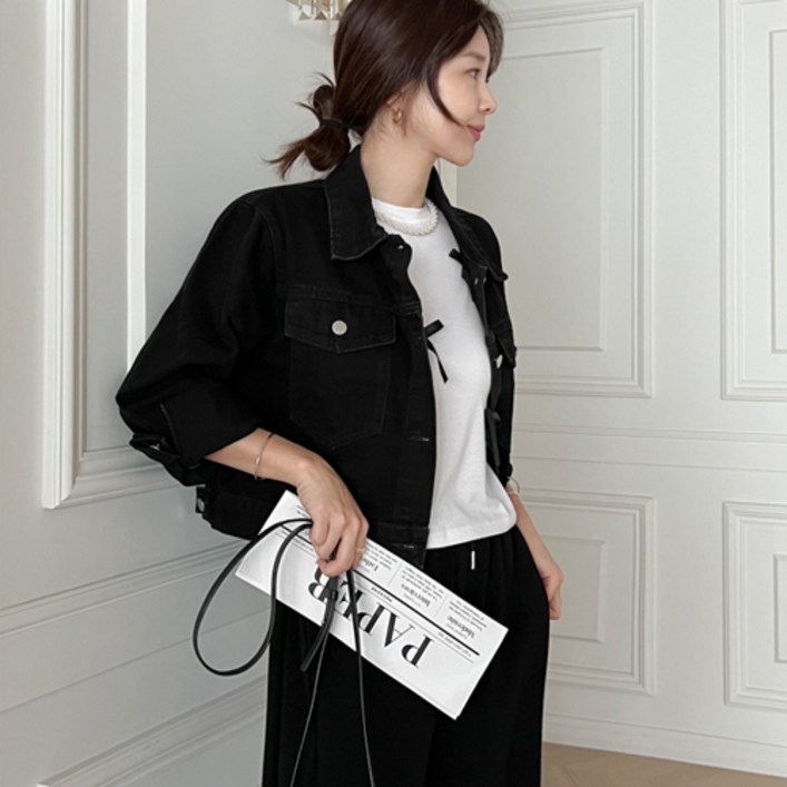 난닝구 여성용 에쿠토 데님 자켓