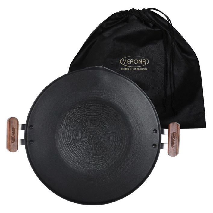 베로나 초경량 멀티 IH 그리들팬 + 전용가방, 35 cm, 1개