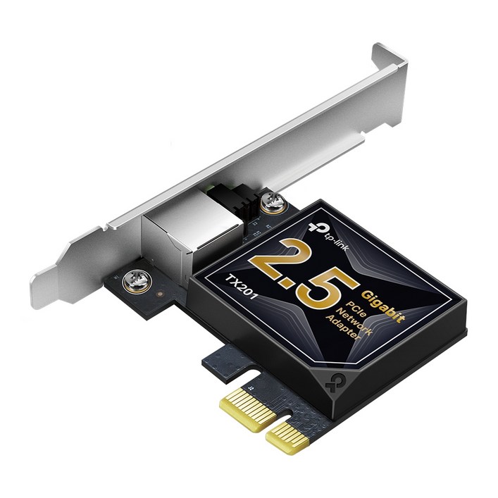티피링크 2.5 기가비트 PCIe 네트워크 어댑터, TX201, 1개 티피링크 2.5 기가비트 PCIe 네트워크 어댑터, TX201, 1개