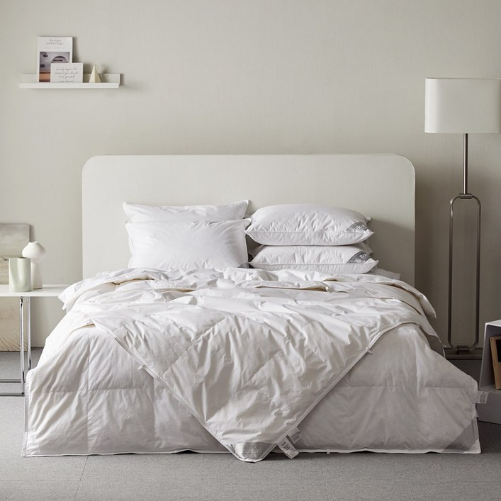 바운티풀 호텔 2 in1 결합형 구스 이불솜 300g  800g 세트, 화이트