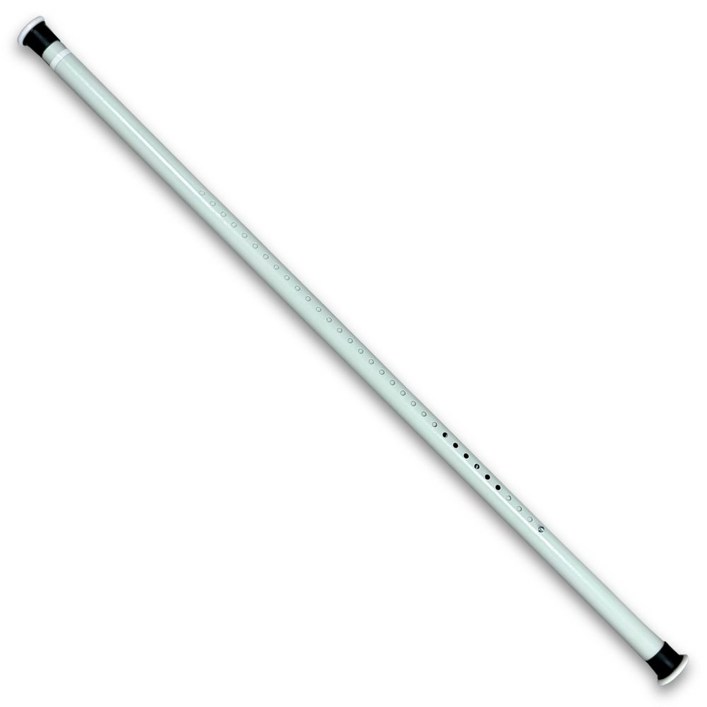 쿠웅샵 힘센 압축봉 커튼봉 직경 32mm, 화이트