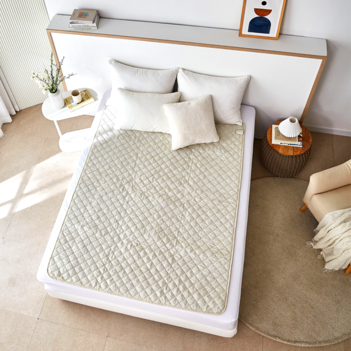 한일의료기 프리미엄 퀼팅 패턴 탄소 전기요