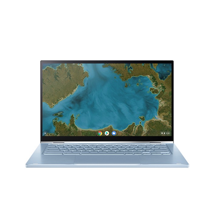 에이수스 2020 크롬북 플립 C433 14, 실버, 펜티엄 골드, 64GB, 4GB, Chrome OS, C433TA-AJ0189
