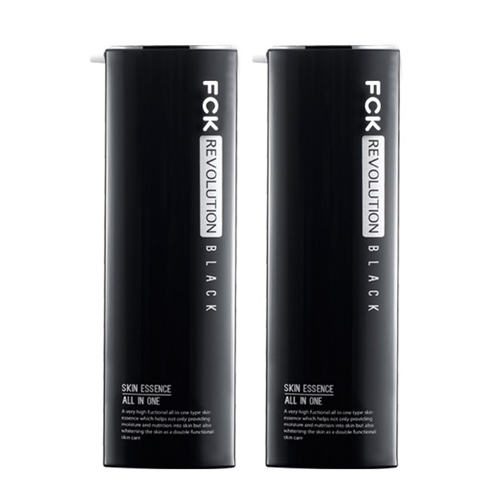 레볼루션블랙 올인원 스킨에센스 130ml, 130ml, 2개 레볼루션블랙 올인원 스킨에센스 130ml, 130ml, 2개