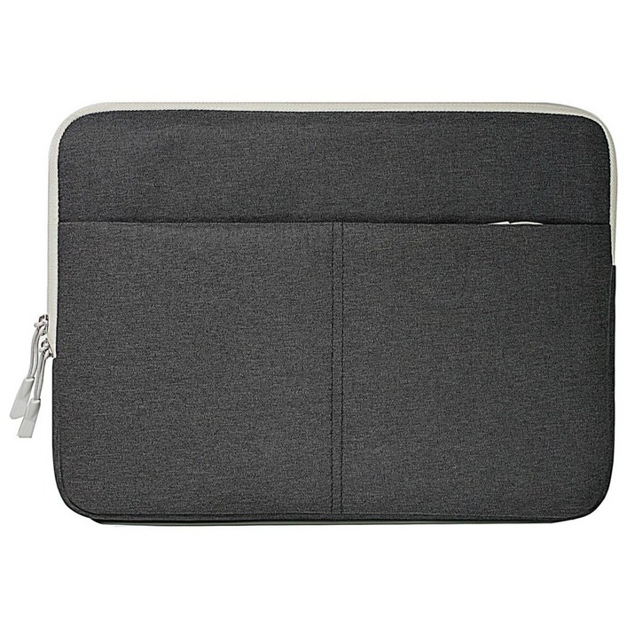 네미소 알파 갤럭시탭S8 S9 S10 울트라 서피스프로8 9 10 맥북에어13 M1 M2 파우치 가방, 블랙, 1개