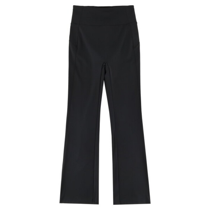 데상트 여성 부츠컷 레깅스 SP322TKL73BLK