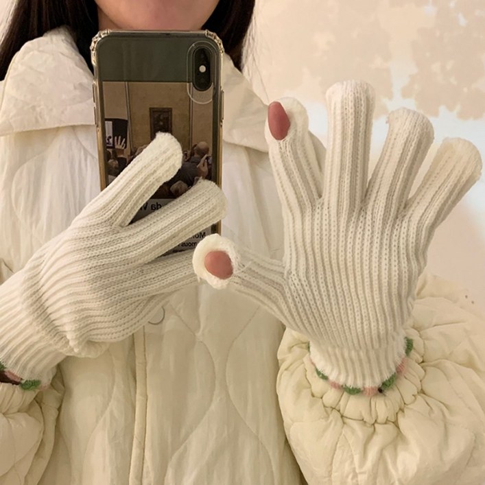 11 인싸 니트 장갑 스마트폰 터치장갑