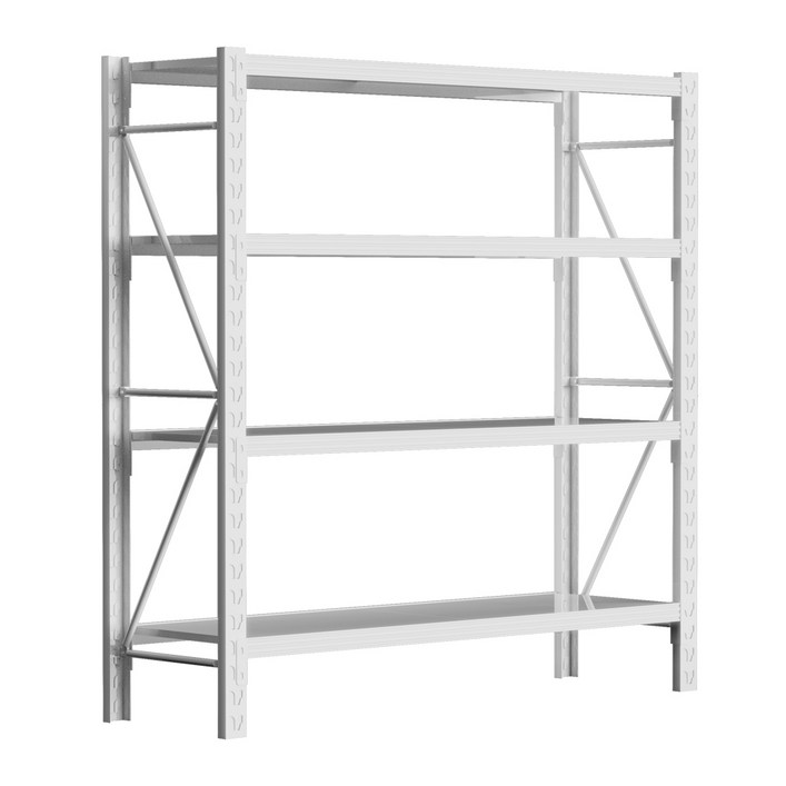 코랙코리아 중량랙 경량랙 철제선반 창고선반 단당 200kg 4단