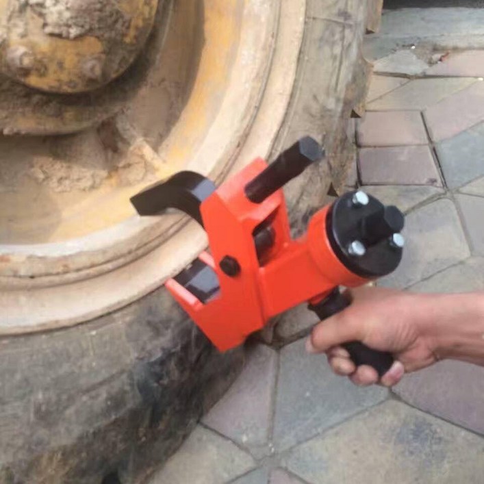 타이어 탈착기 잭 리무버 휴대용 공구 바퀴 분리기 지렛대 교환기 공기압식