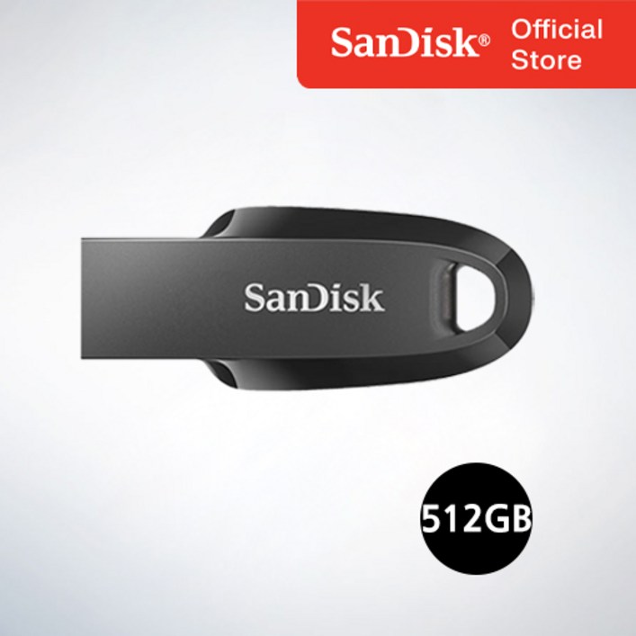 샌디스크 USB메모리 Ultra Curve 울트라 커브 USB 3.2 CZ550 512GB