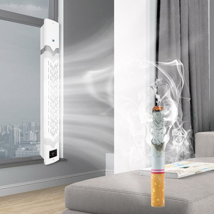 창틀 환풍기 공기청정기 창문형 샤시 환기팬 간편설치