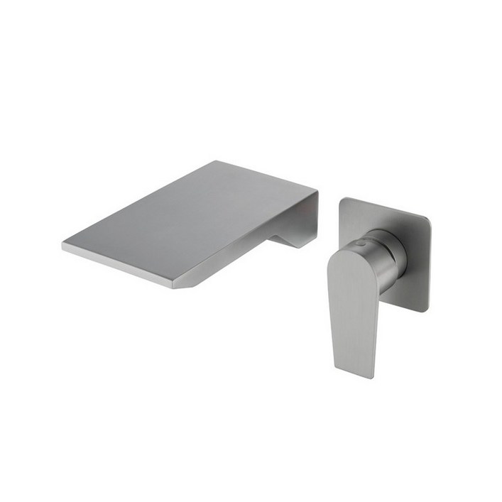 스테인 매립식 세면대 수전 벽걸이형 냉온수 폭포 수도꼭지 세면기  샤워수전 샤워기수전 셀프교체