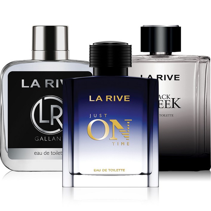 [공식수입] 라리브 맨 블랙에디션 향수 3종 (갈란트+블랙크리크+MR.샤프), 100ml*3종, 3개, 100ml